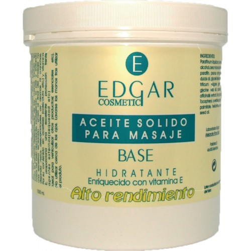 Aceite sólido para masaje base