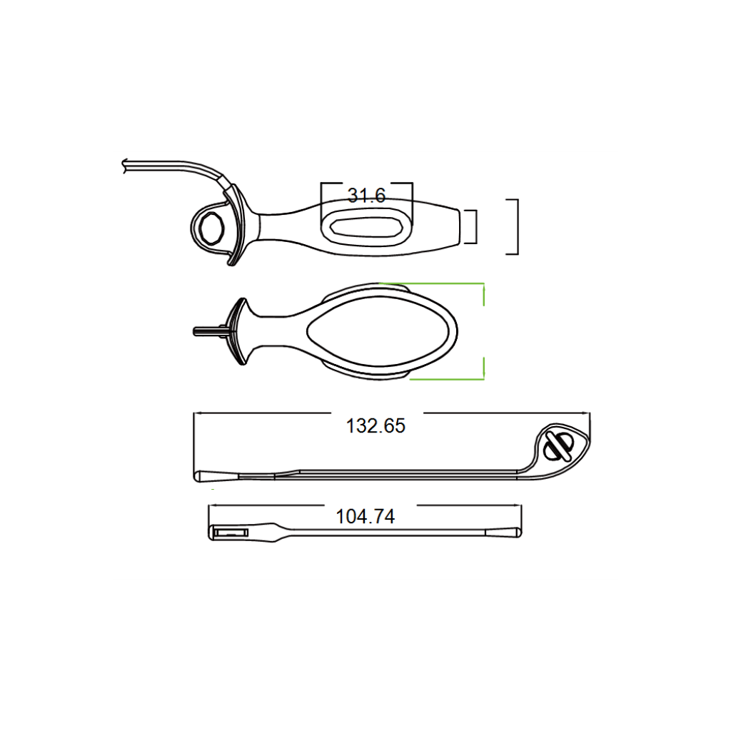 Sonda vaginal Interlax Plus (similar Periform +)