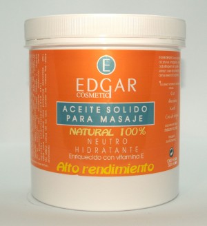 aceite solido para masaje 100% natural