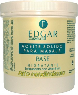 Aceite sólido para masaje base