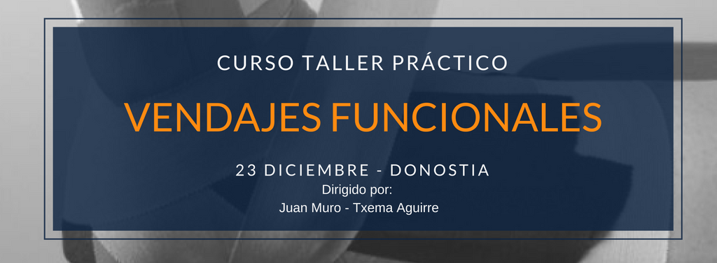 Curso de Vendajes Funcionales en Donostia-San Sebastián