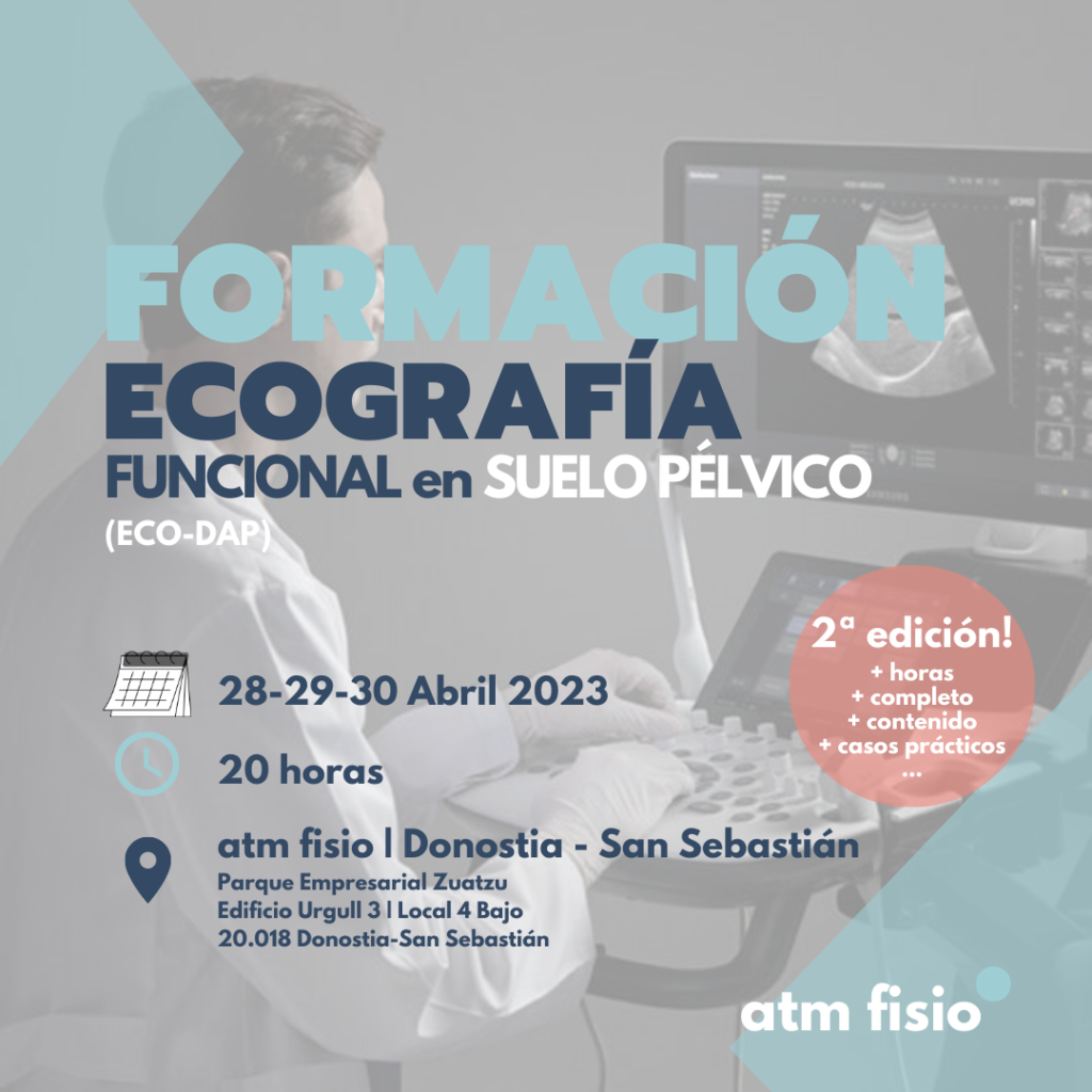 Formación de Ecografía en Suelo Pélvico (ECO-DAP) 28-30 Abril